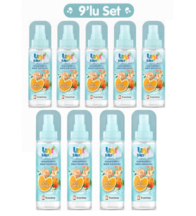 Uni Baby Bebek Kolonyası 150ML Nemlendiricili - Tatlı Esintiler (9 Lu Set)