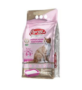 Pet Food Energy SUPER PREMIUM  Bentonit Kedi Kumu Pudra Kokulu 10 Lt