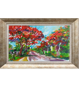GÜMÜŞ ÇERÇEVELİ TABLO N1042