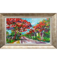 GÜMÜŞ ÇERÇEVELİ TABLO N1042