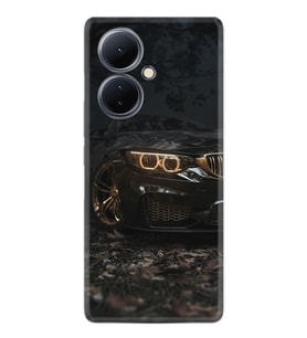 Vivo V29 Lite Kılıf Silikon Desen Özel Seri Black Car 1768