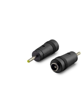 Notebook Adaptör Ucu Çevirici 5.5*2.5 (M) To 2.3*0.7 (F) 10Lu Paket Siyah HDX1338