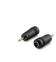 Notebook Adaptör Ucu Çevirici 5.5*2.5 (M) To 2.3*0.7 (F) 10Lu Paket Siyah HDX1338