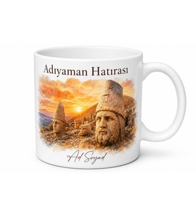 Adıyaman Hatırası Fotoğraflı Baskılı Kupa Bardak Hediye Anı Kupası