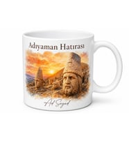 Adıyaman Hatırası Fotoğraflı Baskılı Kupa Bardak Hediye Anı Kupası