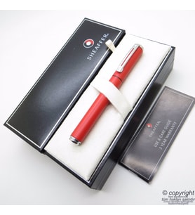 Sheaffer Award Kırmızı Dolma Kalem  İsme Özel Kalem
