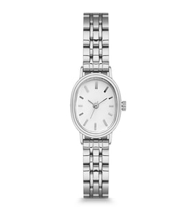 Newera Watch Metal Kordon Oval Minimal Kadın Kol Saati