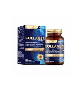 NUTRAXİN HİDROLİZE KOLAJEN 30 TABLET TİP1 TİP3 (Renksiz)