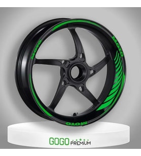 Gogo Jant Şeridi Reflektör Yeşil Universal Racing