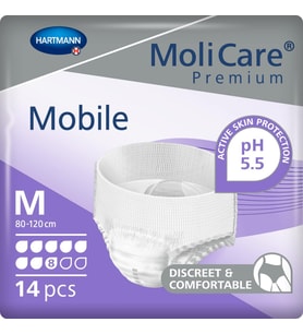 Hartmann Premium Mobile 8 Damla 14 lü Külot hasta bezi M