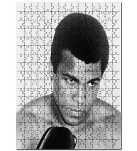 Cakapuzzle Muhammed Ali Khaliah Portre Puzzle Yapboz MDF (Ahşap) (120 Parça)