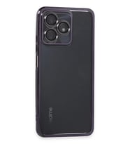 Newface Realme C53 Kılıf Razer Lensli Silikon - Mor