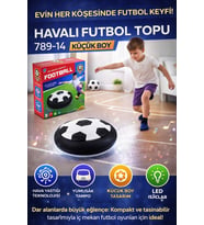 Havalı Futbol Topu Küçük Boy Hover Futbol Oyunu, İç Mekan Eğlence Topu