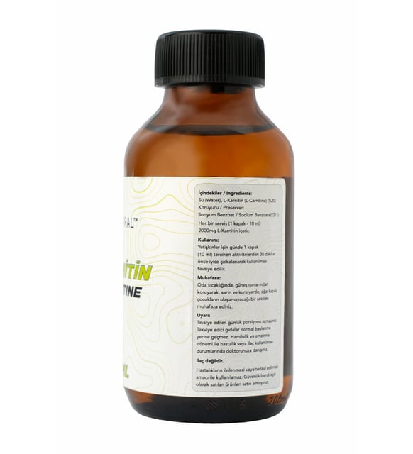 sıvı l carnitine SEPE NATURAL L-KARNITIN SIVI AROMASIZ 200 ML 20 SERVİS L-CARNITINE