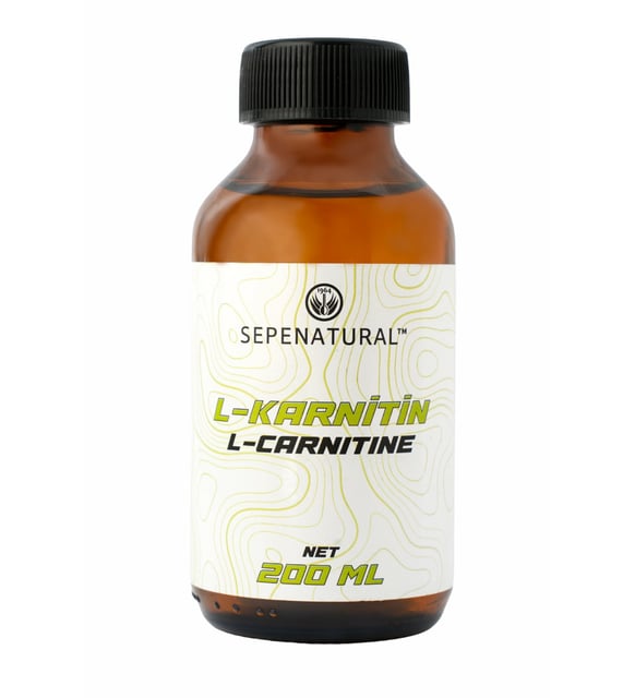 sıvı l carnitine SEPE NATURAL L-KARNITIN SIVI AROMASIZ 200 ML 20 SERVİS L-CARNITINE