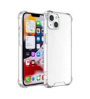 Apple iPhone 15 Uyumlu Kılıf Zore Nitro Anti Shock Silikon (Renksiz)