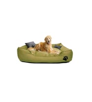 Ultrasoft büyük ırk köpek yatağı, yıkanabilir ve yüksek kaliteli kumaşlı