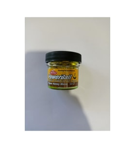 BERKLEY Powerbait Alabalık Kurt Yemi (Sarımsak Aromalı - Sarı Renk) - 1345790