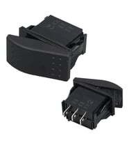 Sembolsüz Işıksız Yaylı 3 Pinli On-Off 12-24V Marin Switch