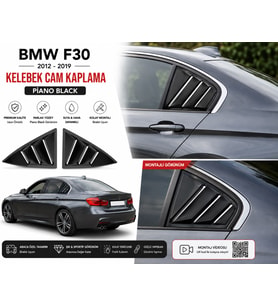 Bmw F30 Kelebek Cam Kaplama 2012-2019