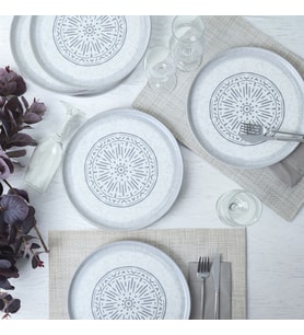 Keramika Stone Nordic Servis Tabağı 28 Cm 6 Adet 21427