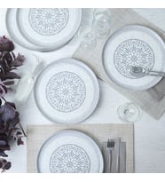 Keramika Stone Nordic Servis Tabağı 28 Cm 6 Adet 21427