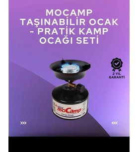 Hafif Ve Kompakt Tasarımlı Taşınabilir Kamp Ocağı – Ergonomik Kullanım