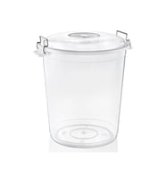 Plus Şeffaf Bakliyat Kovası 50 Litre Royaleks-ASD173