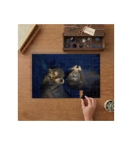 Deniz Aslanları Tasarımı 240 parça Ahşap Puzzle Ahşap Kutuda MP05297
