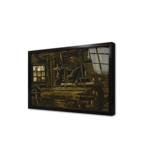 Van Gogh Çerçeveli Cam Tablo