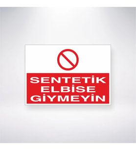 Sentetik Elbise Giymeyin