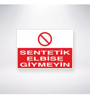 Sentetik Elbise Giymeyin