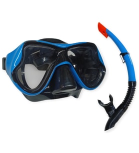 Mulvxgrbz Grz02 Star Diving Dalış Maskesi Ve Snorkel Yetişkin - 51715-Mavi̇ (Mulvix)