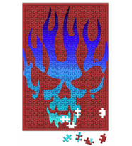 Skull Kuru Kafa Puzzle 240 Parça Yapboz