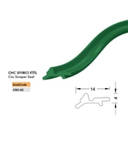 Contacall Cnc Tezgah Sıyırıcı Fitil / Cnc-02 / Hareketli Eleman Fitili Kırmızı 20 Metre