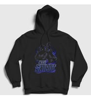 Presmono Unisex Siyah Noob Saibot Mortal Kombat Kapüşonlu Sweatshirt 147347tt