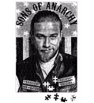 Sons of Anarchy President Jax Teller Puzzle 240 Parça Yapboz