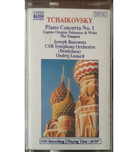 (Plak Değildir KASET tir) Tchaikovsky:Piano Concerto No.1 Kaset