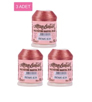 3 Adet Altınbaşak Oya ve Dantel İpi 20 gr - Royaleks - No: 639