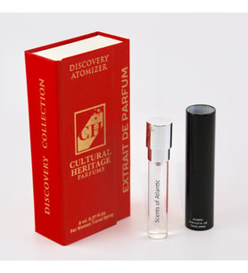 Cultural Heritage Scents Of Atlantic Discovery Atomizer Travel Spray, Unisex, Extrait De Parfum, 8 Ml. 0.27 Fl. Oz,