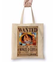 One Piece Wanted Luffy Bez Çanta Uzun Saplı