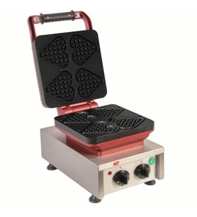 Omake WFL21.E12 Waffle Makinesi Çubuklu Kalp