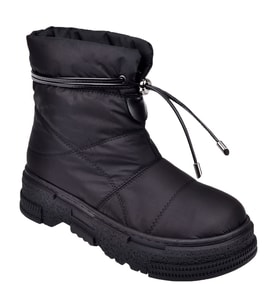 Sms Kalın Taban Spor Kadın Bot SMS-3676 SİYAH