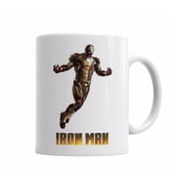 ironman flying    Kupa Bardak Porselen
