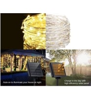 Solar Peri Led 20m 200 Led Gün Işığı
