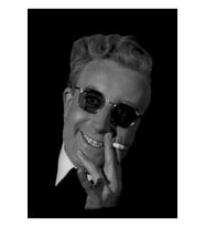 Dr Strangelove Tablo Ahşap Poster Dekoratif