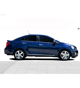 Chevrolet Aveo Uyumlu 2 Sedan Kapı Koruma Çıtası Krom 2011 Üzeri