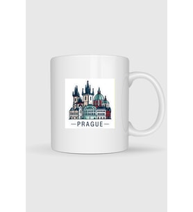 Çek Cumhuriyeti Prague - Prag Baskılı Kupa Bardak
