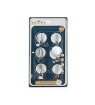 Yuvarlak 6'li Metal Yapışkanlı Askı