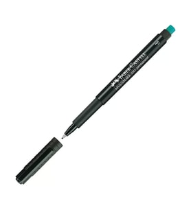FABER-CASTELL ASETAT KALEMİ F SİYAH (151399)